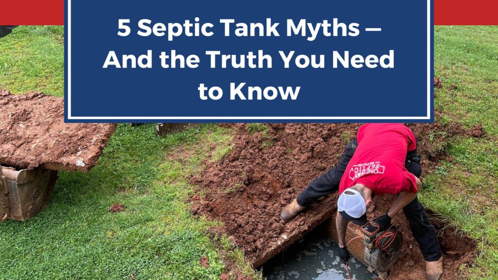 5 Septic Tank Myths — And the Truth You Need to Know
