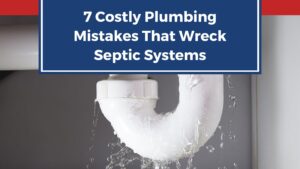 7 Costly Plumbing Mistakes That Wreck Septic Systems